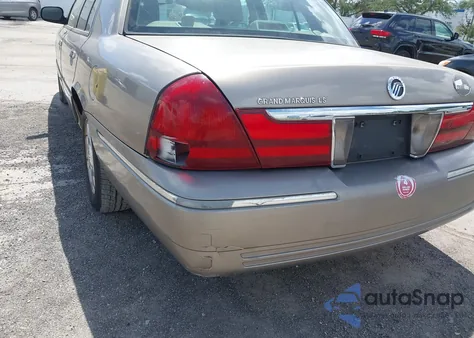 2003 Mercury Grand Marquis Ls из США, поврежденный, VIN 2MEFM75W03X695976